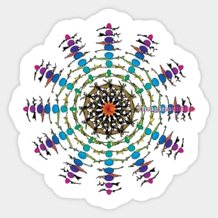 Imaginachine Mandala - Imagidala! Sticker